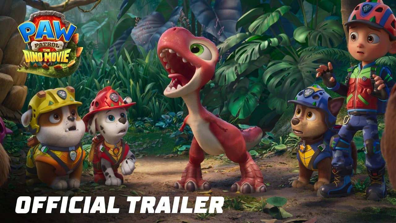 Paw Patrol The Dino Movie trailer thumbnail